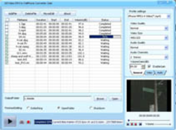 DDVideo DPG to Cell Phone Video Gain screenshot