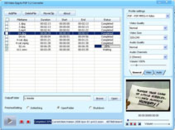 DDVideo DPG to PSP Converter screenshot