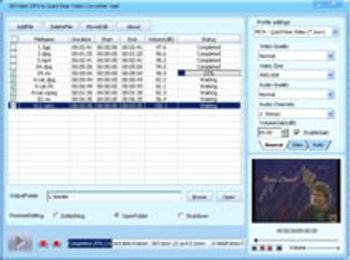 DDVideo DPG to QuickTime Video Gain screenshot