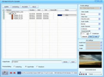 DDVideo DVD to FLV Converter Gain screenshot