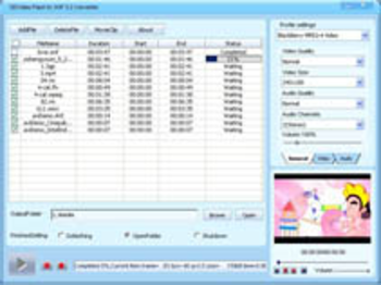 DDVideo Flash(SWF) to 3GP Converter screenshot