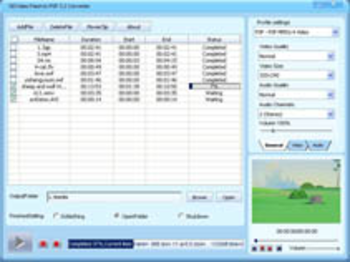 DDVideo Flash(SWF) to PSP Converter Gain screenshot 3