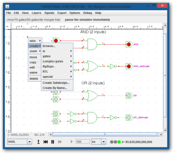 De Morgan's transformation screenshot 3