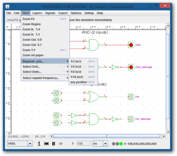 De Morgan's transformation screenshot 5