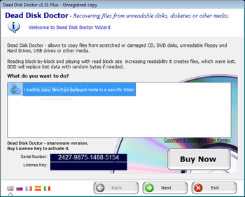 Dead Disk Doctor screenshot