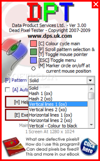 Dead Pixel Tester screenshot