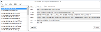DeadHash screenshot