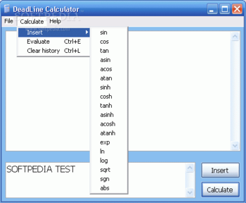 DeadLine Calculator screenshot