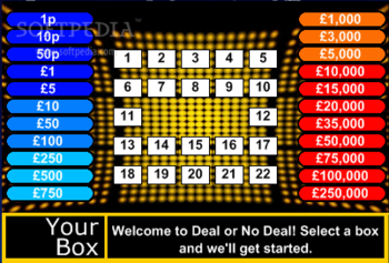 Deal or no Deal screenshot