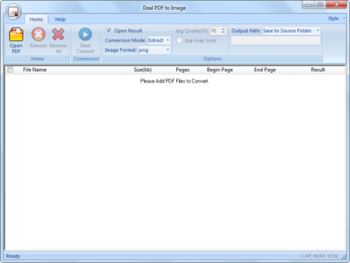 Deal PDF to Image screenshot