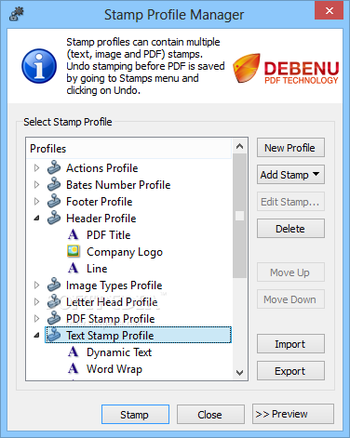 Debenu PDF Aerialist screenshot 3