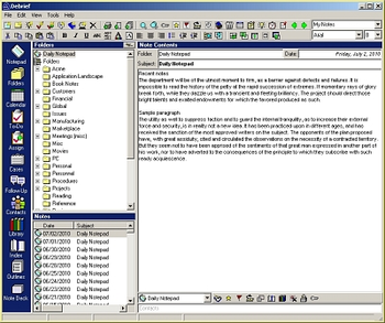 Debrief Portable screenshot