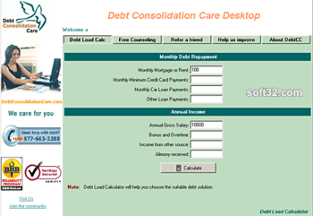 DebtCC Desktop screenshot 2