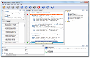 Debugger for MySQL screenshot 2