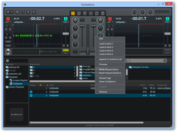 Deckadance screenshot