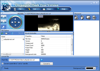 Decompile Flash Free Version screenshot