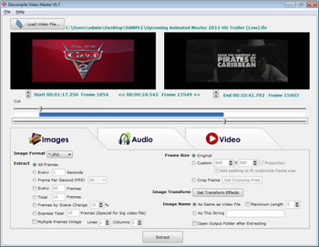 Decompile Video Master screenshot