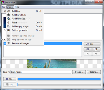 Decoration screenshot