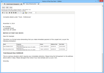 Dectia Property Management screenshot 2