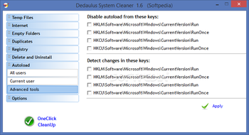 Dedaulus System Cleaner screenshot 11
