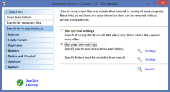 Dedaulus System Cleaner screenshot 3
