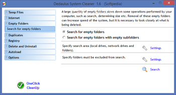 Dedaulus System Cleaner screenshot 7