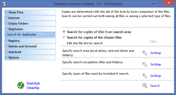 Dedaulus System Cleaner screenshot 8