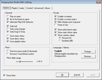 Deejaysystem Audio Mk2 screenshot 3