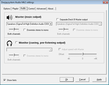 Deejaysystem Audio Mk2 screenshot 5