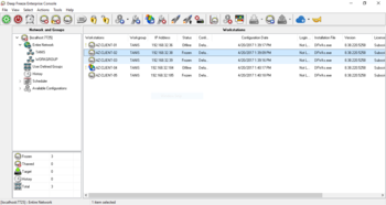 Deep Freeze Enterprise screenshot 2