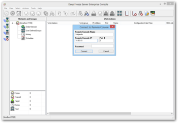 Deep Freeze Server Enterprise screenshot