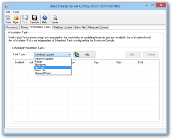 Deep Freeze Server Enterprise screenshot 11