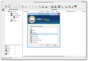 Deep Freeze Server Enterprise screenshot 3