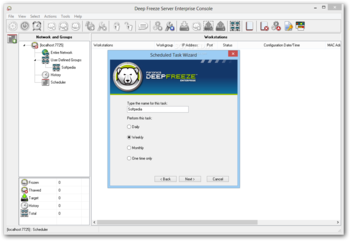 Deep Freeze Server Enterprise screenshot 4