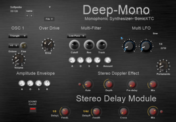 Deep MonoSynth screenshot