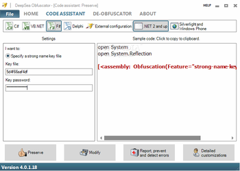 DeepSea Obfuscator screenshot 4