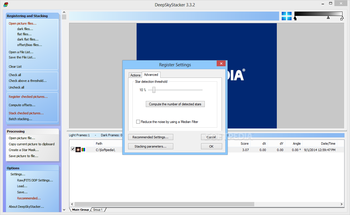 DeepSkyStacker screenshot 3