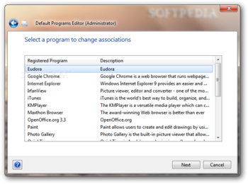 Default Programs Editor screenshot 9