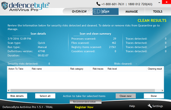 DefenceByte AntiVirus Pro screenshot 3