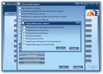 DefenseWall Personal Firewall screenshot 8