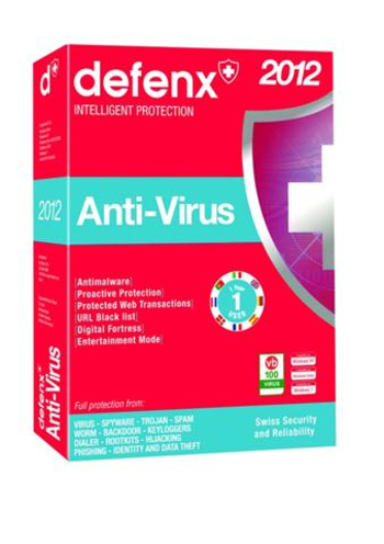 Defenx Antivirus 2012 screenshot