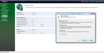 Defenx Internet Security Suite 2012 screenshot