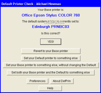DefPrin screenshot 3
