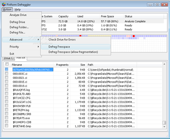 Defraggler nLite Addon screenshot 4