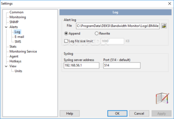 DEKSI Bandwidth Monitor screenshot 9