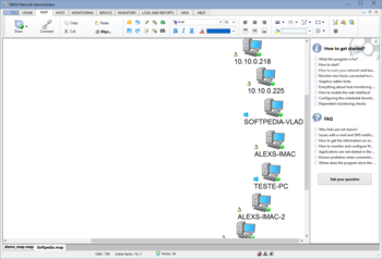 DEKSI Network Administrator screenshot