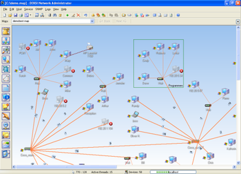 DEKSI Network Administrator screenshot