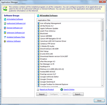 DEKSI Network Inventory screenshot