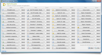 Del123 Collection of Delphi examples screenshot