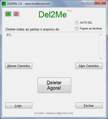 Del2Me screenshot